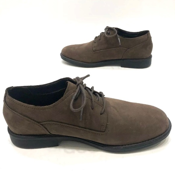 Timberland Waterproof Brown Leather Shoe Mens 9.5 - Picture 4 of 6